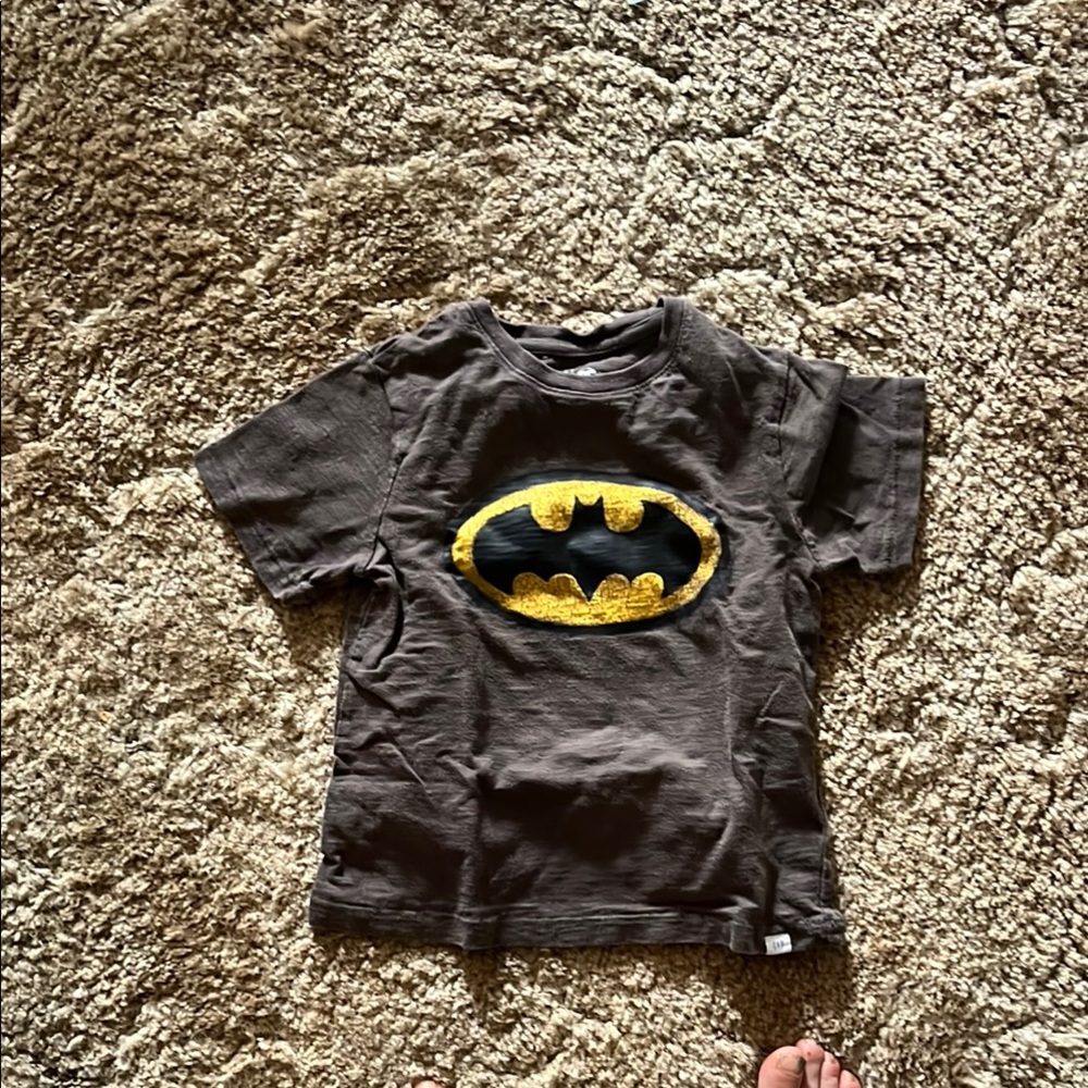 GAP Kids Batman Tee - Black and Gold